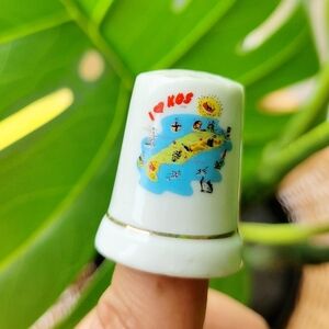 Vintage Iokos Island Thimble